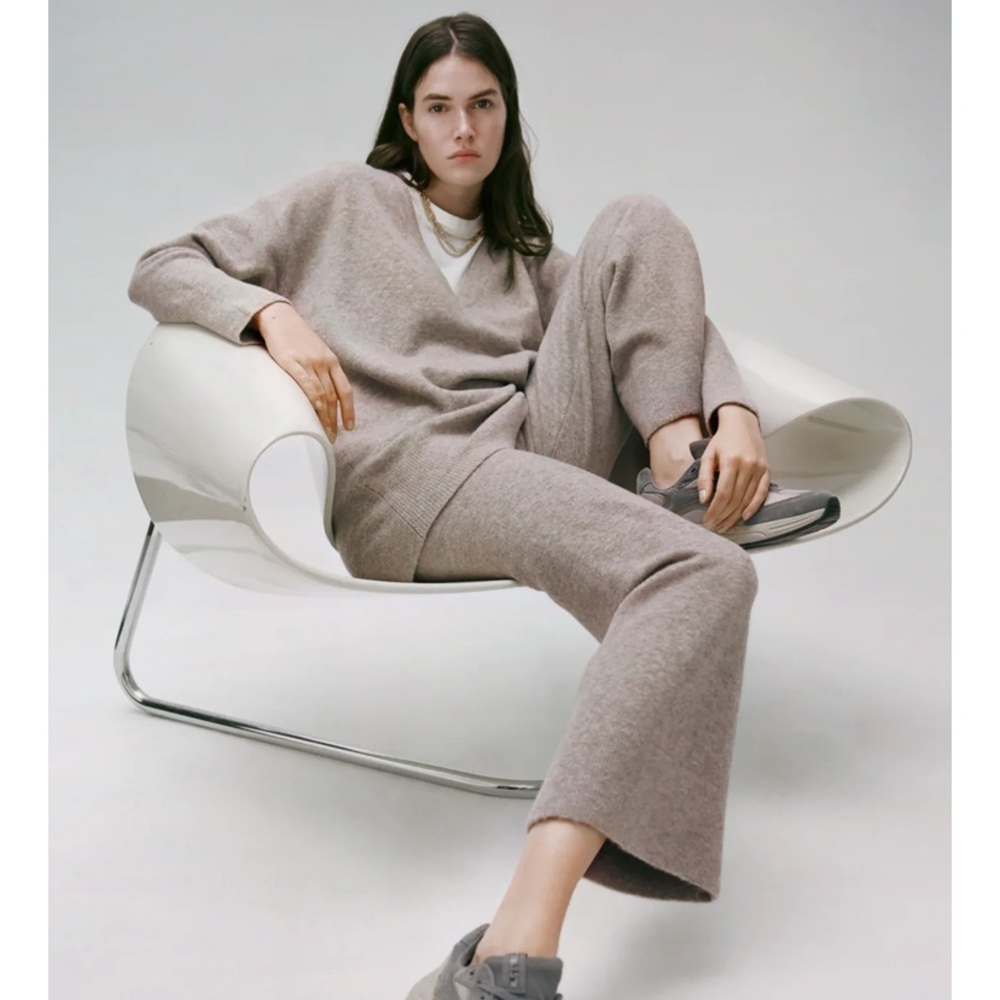 NWT Zara Knit Oversized Sweater Set